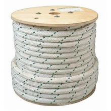 Polyester Double Braided 24 Strands Plaited Dock Line Marine Rope